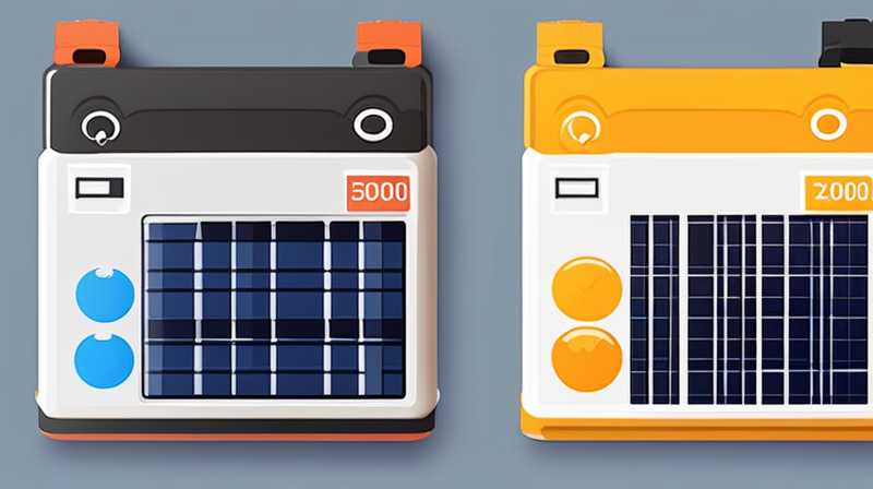 How long can a 5000mah solar light last?