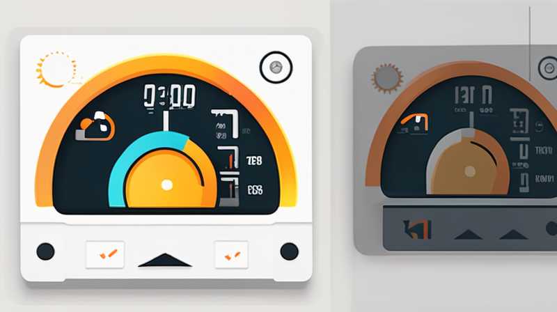 How to install and connect solar energy meter