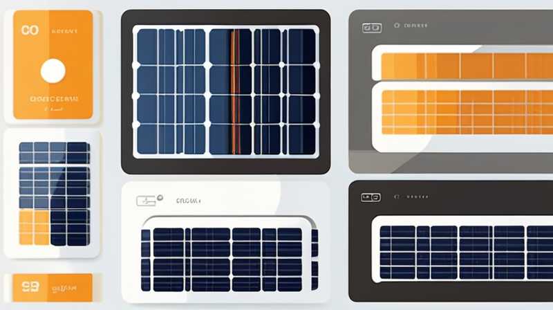 What is the size of a small solar panel?