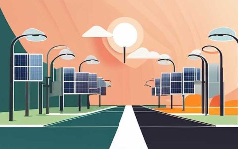 How to wire outdoor solar street lights