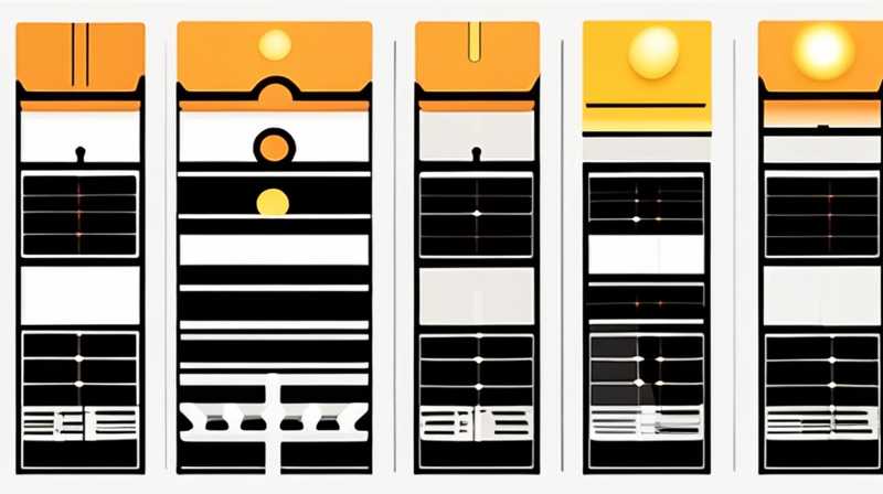 How to measure the current of solar light panels