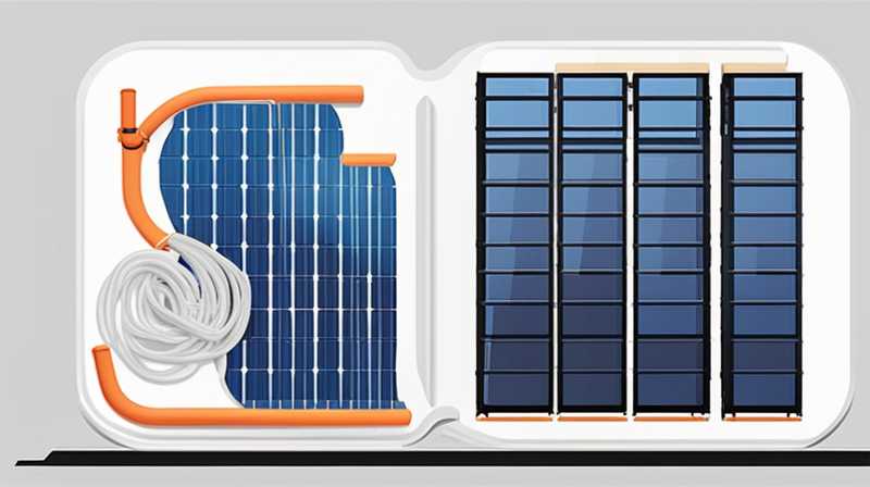 What material is the solar thermal insulation pipe made of?