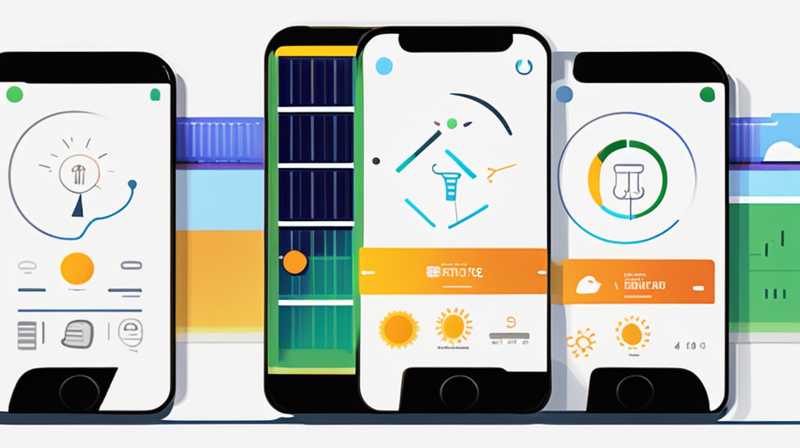 How to use solar charging intelligent monitoring