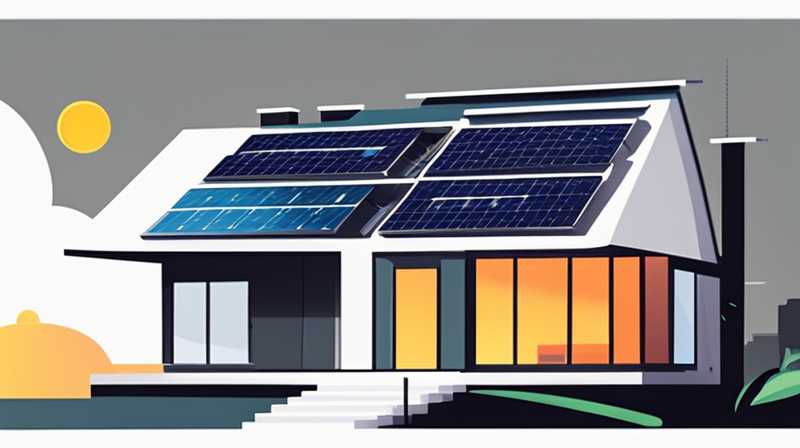 How much does a solar color steel house cost