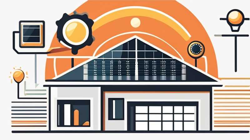 How to connect solar monitoring probe