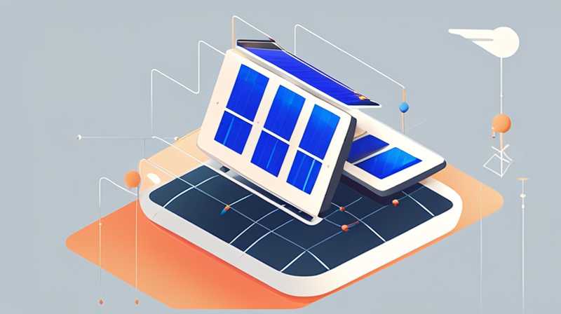 What is the internal resistance of a solar panel?