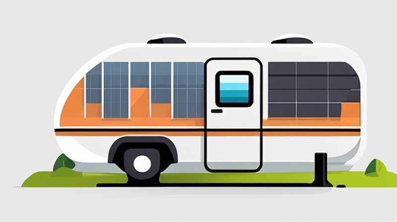 How many volts are the types of RV solar panels?