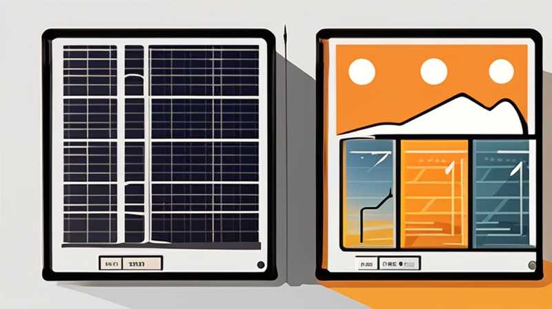 How to match voltage and current of solar panels