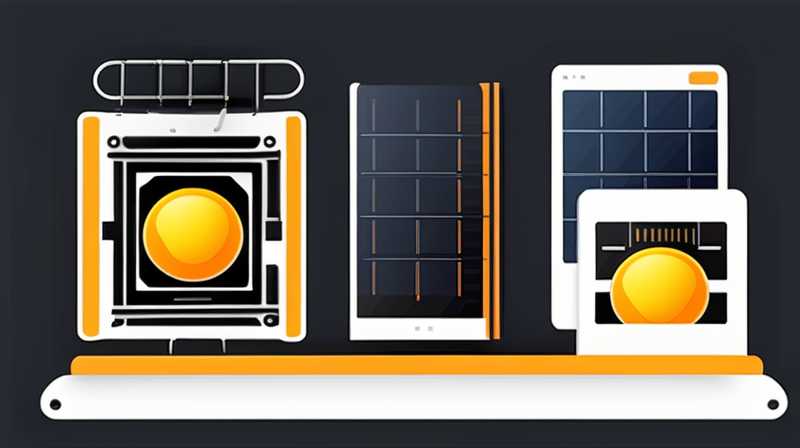 What does solar signal line mean?