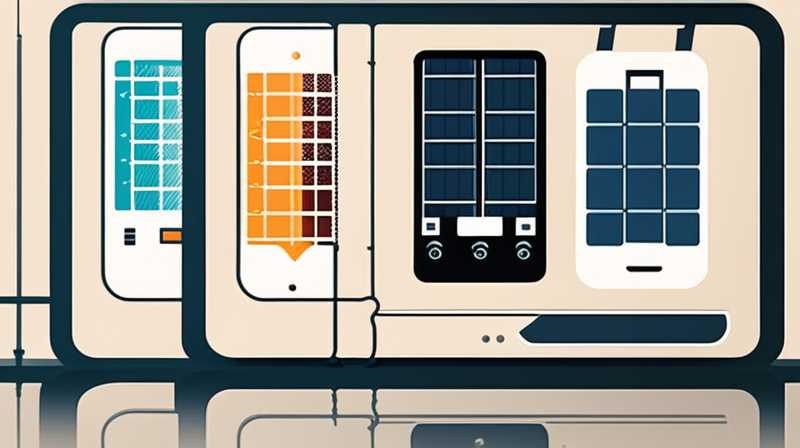 What is the solar power supply voltage?