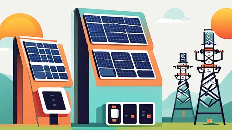 How much power does a solar power station have?