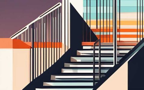 How to connect the solar lights on the top of the stairs