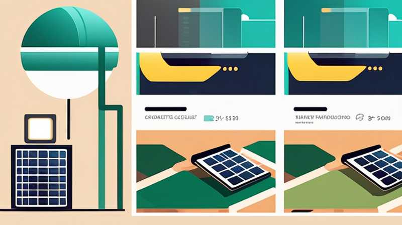 How to connect the solar street light circuit