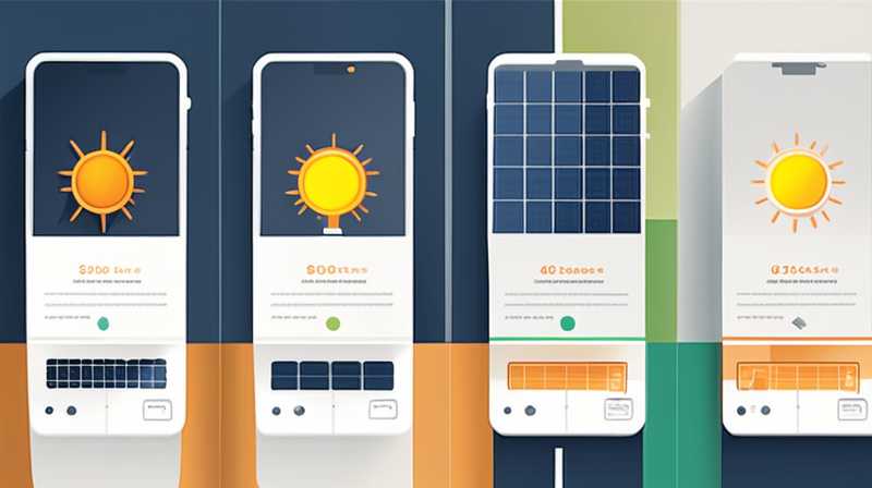 How to connect solar energy 4 points directly