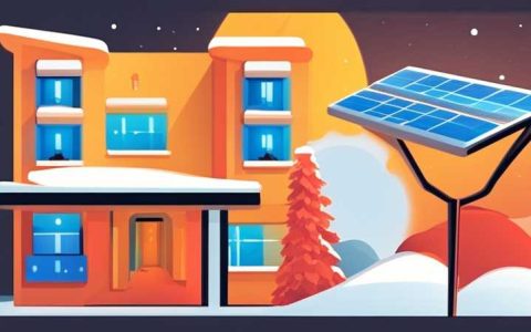 What to do if the solar panels are covered with snow