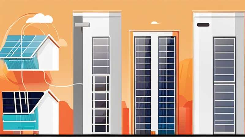 What is the purpose of arranging solar energy in buildings?