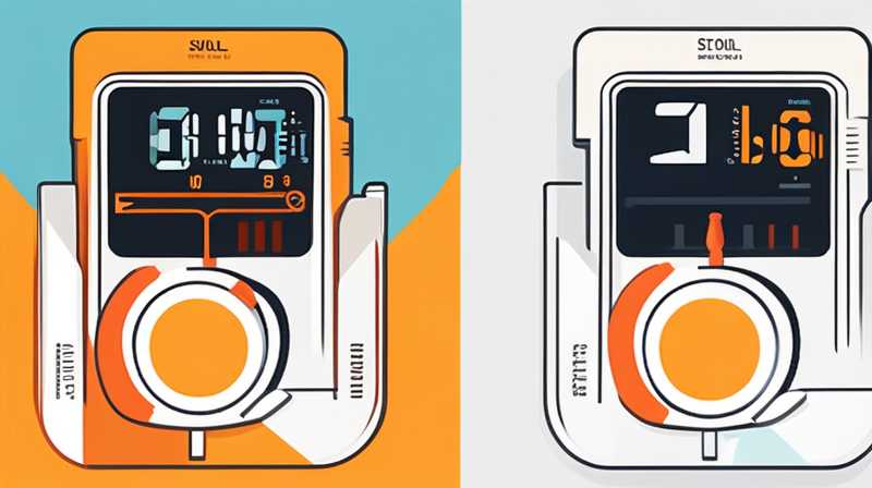 How to connect solar meter to ammeter