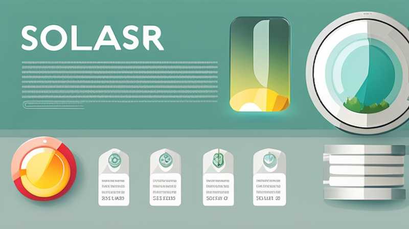 How much is the diameter of solar glass