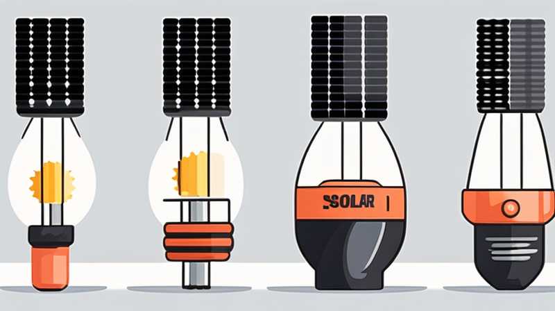 How to know the wattage of solar lamp beads