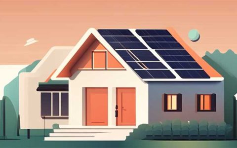 How to install solar lamps when building a house