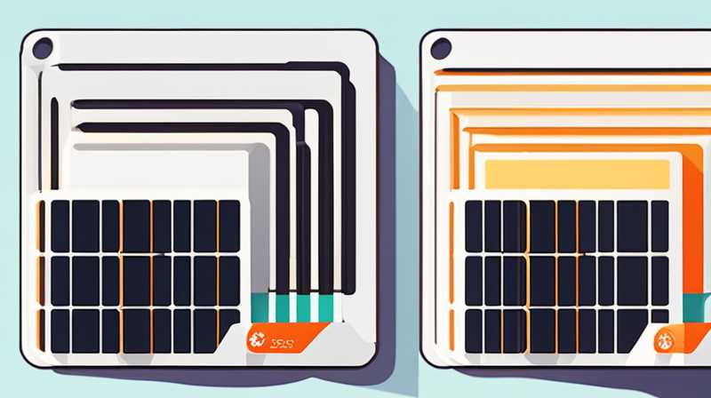 How much medium should be added to flat solar panels