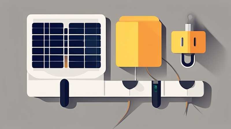 How much electricity does a solar plug use