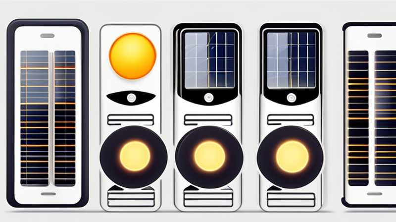 How many watts does the solar panel monitor