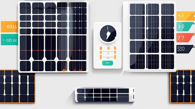 How to measure voltage and current of solar panels