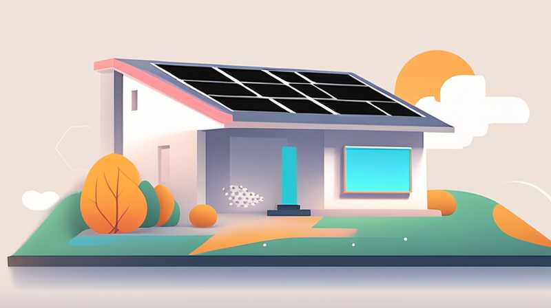 How to beautify a new house with solar energy