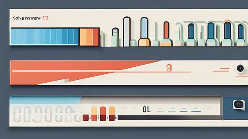 How to measure the size of solar tubes