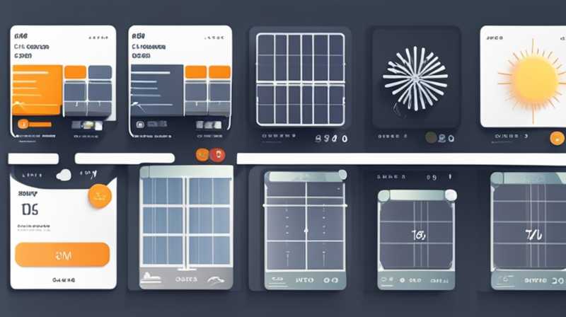 How many square meters are needed for 75w solar panels?