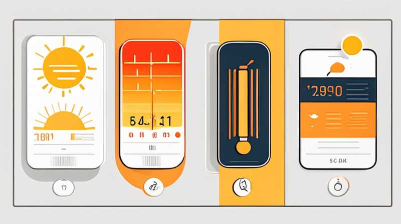 How much solar temperature can save electricity?