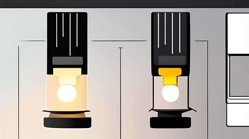 How to disassemble the wall nail solar light