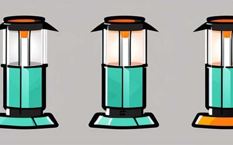 How to operate a camping solar light