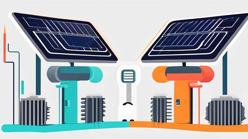 How to wire solar pipes