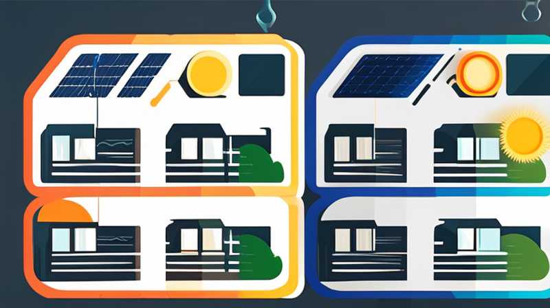 How much electricity does a solar light output?