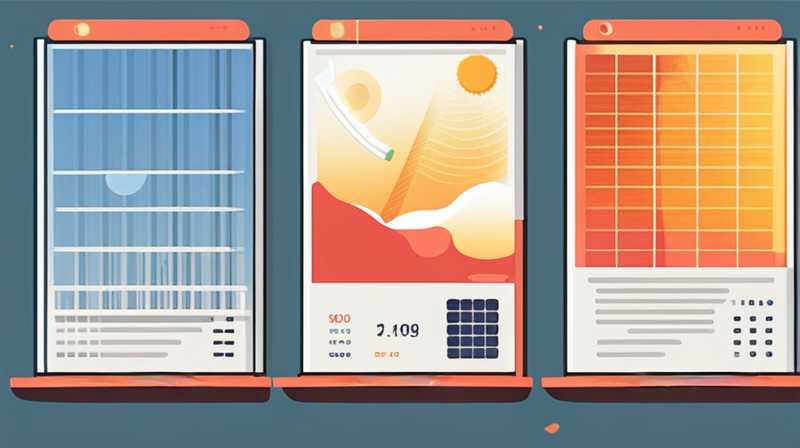 How many watts of solar energy is 150 yuan