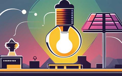 How to connect a large light bulb solar lamp