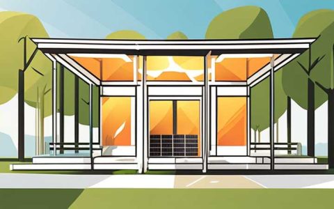 How to light up the solar pavilion in the park