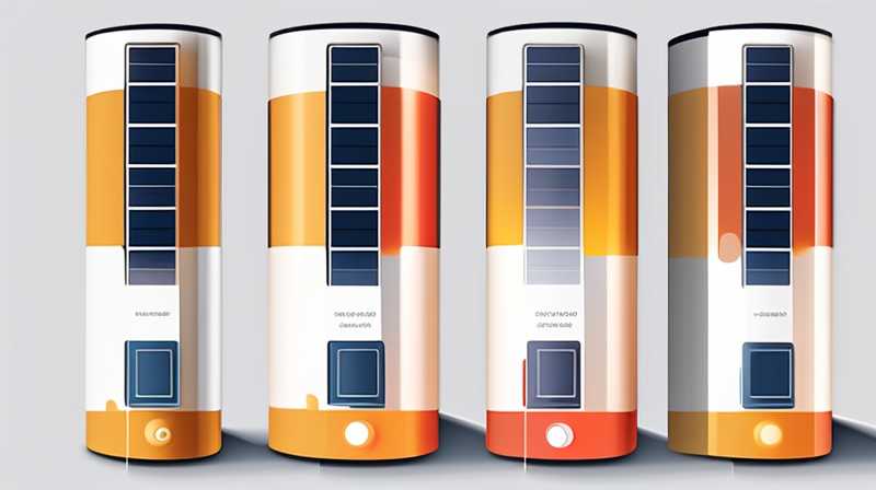 What to do after removing the barrel of wall-mounted solar panel