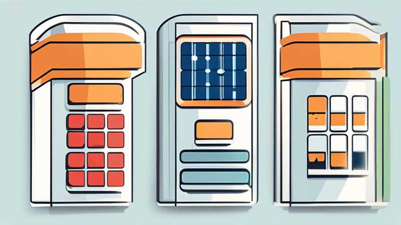 How to connect commercial solar lights