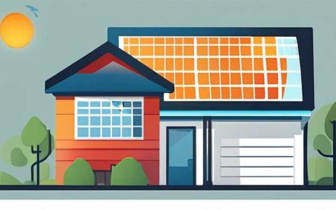 How about solar power generation on the roof of a flat house