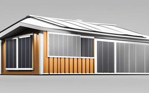 How much does it cost to build a solar shed on the roof?