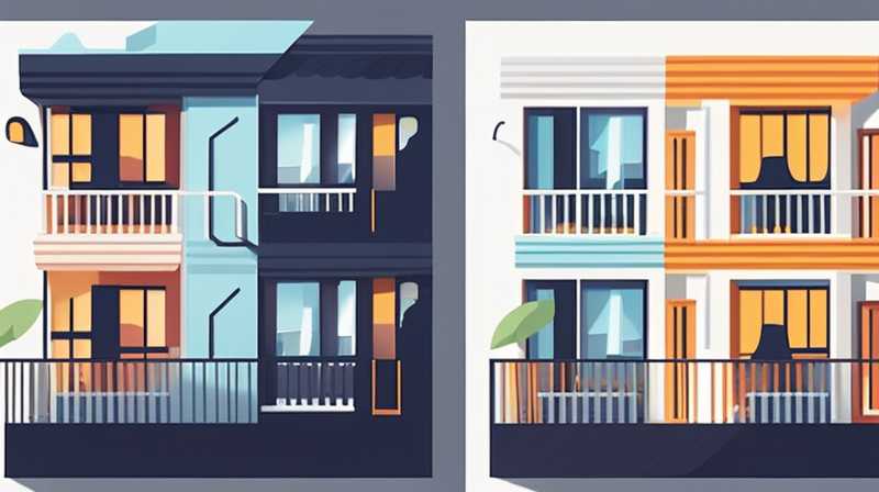 How long is the balcony suitable for solar exposure?