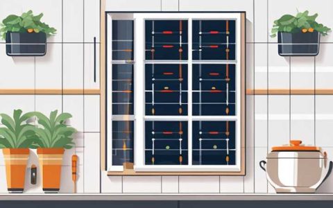 How to connect balcony solar energy to kitchen