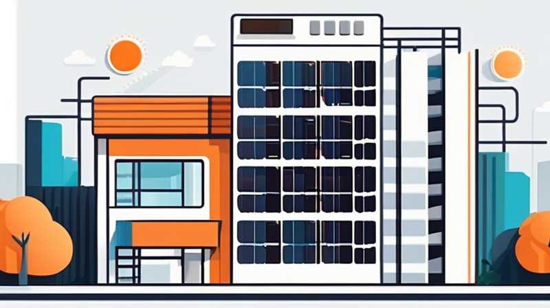 How to install solar panels on the roof of a high-rise building