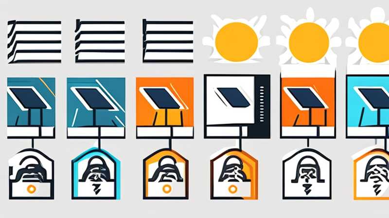 What is the use of solar signal line