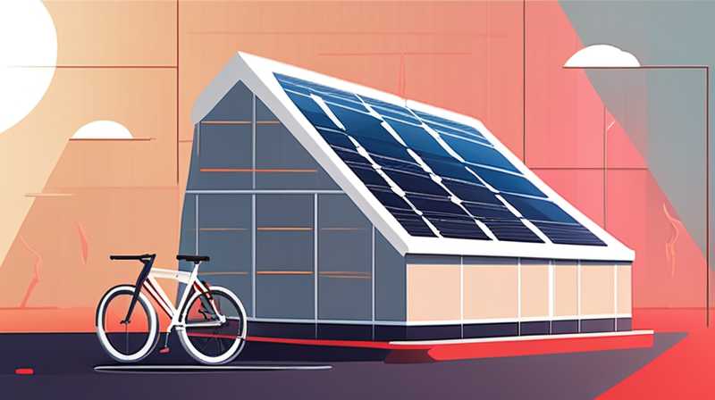 How to charge a bicycle solar panel