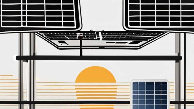 What to do if the solar panel is disconnected