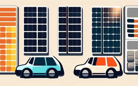 How to attach solar photovoltaic panels to cars